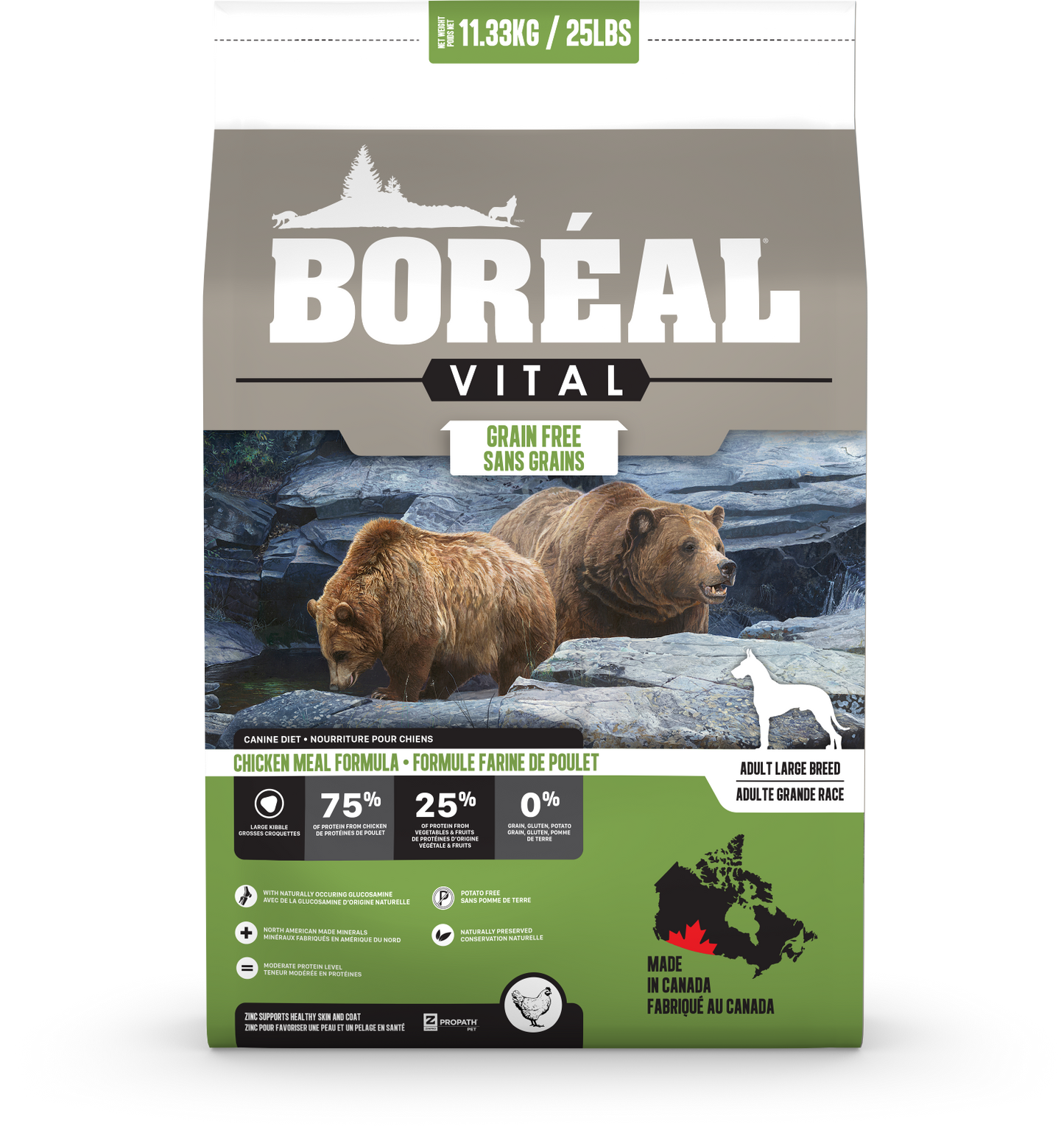 BORÉAL Vital Large Breed Chicken - 11.3kg