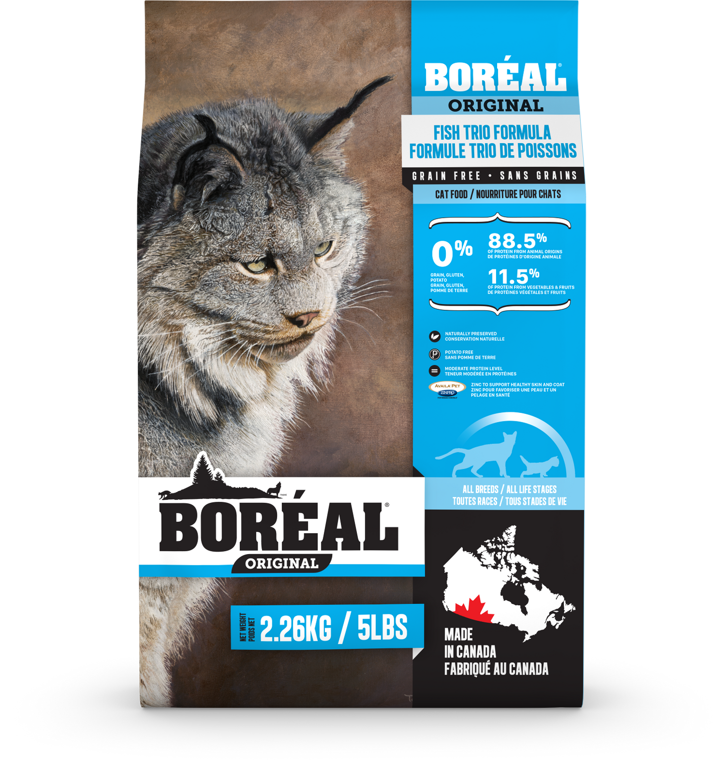 BORÉAL Original Fish Trio - 5.44kg