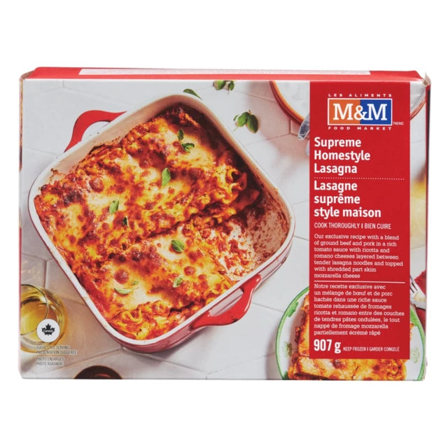 Supreme Homestyle Lasagna - 2lb