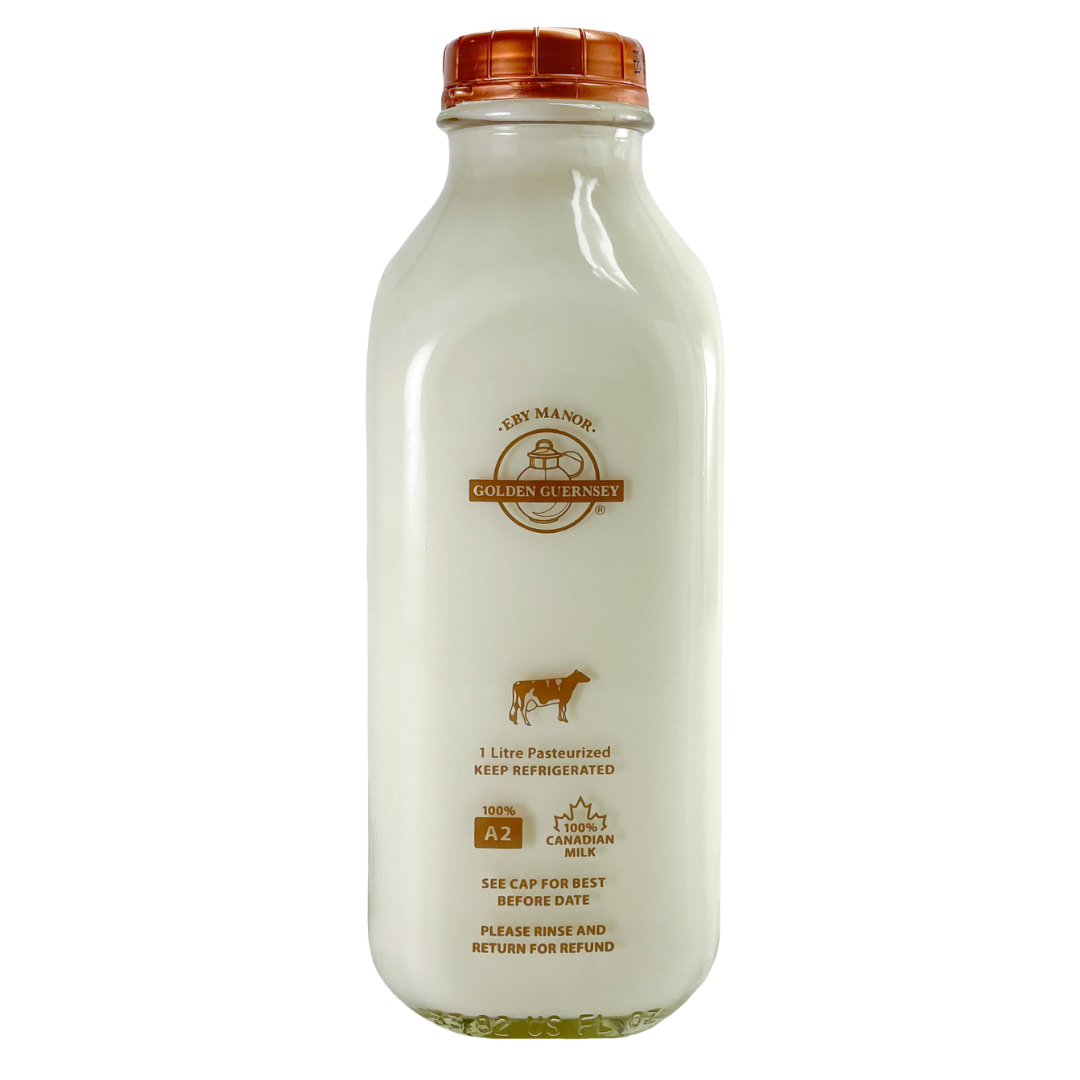 Eby Manor Golden Guernsey 2% Milk - 1L