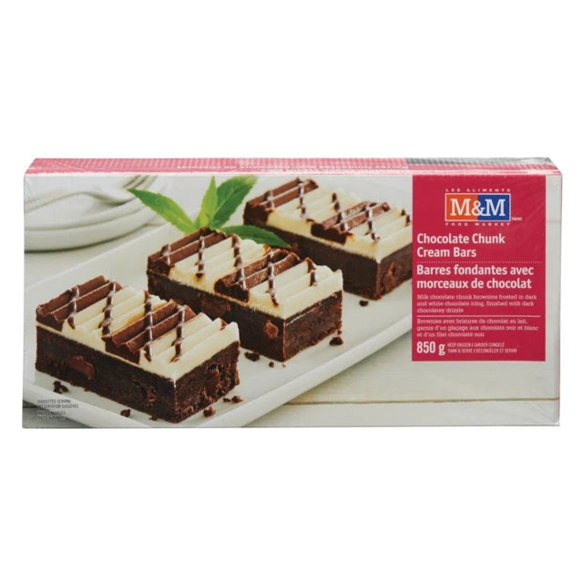 Chocolate Chunk Buttercream Bars