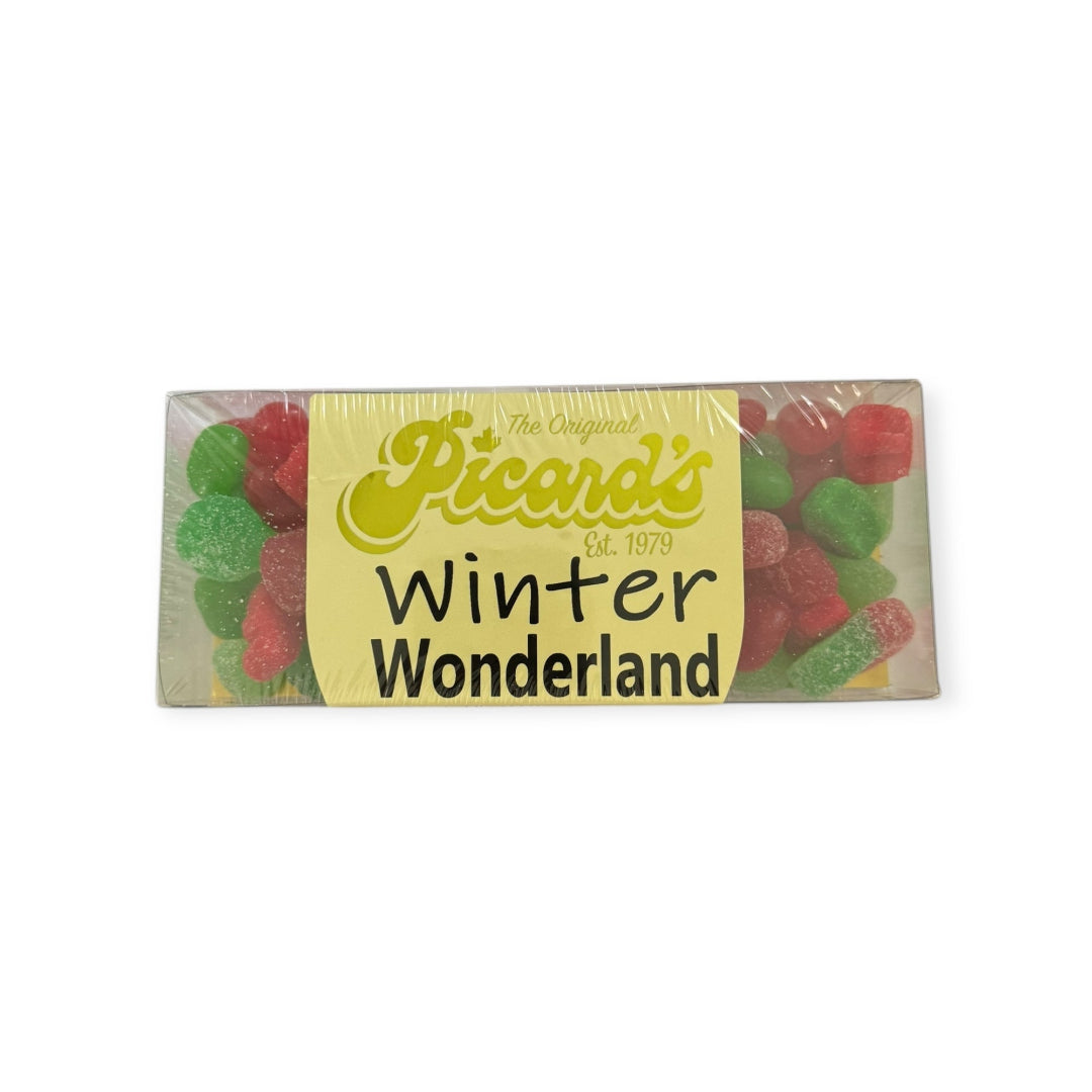 Pack of Picard's Winter Wonderland gummy candies on a white background