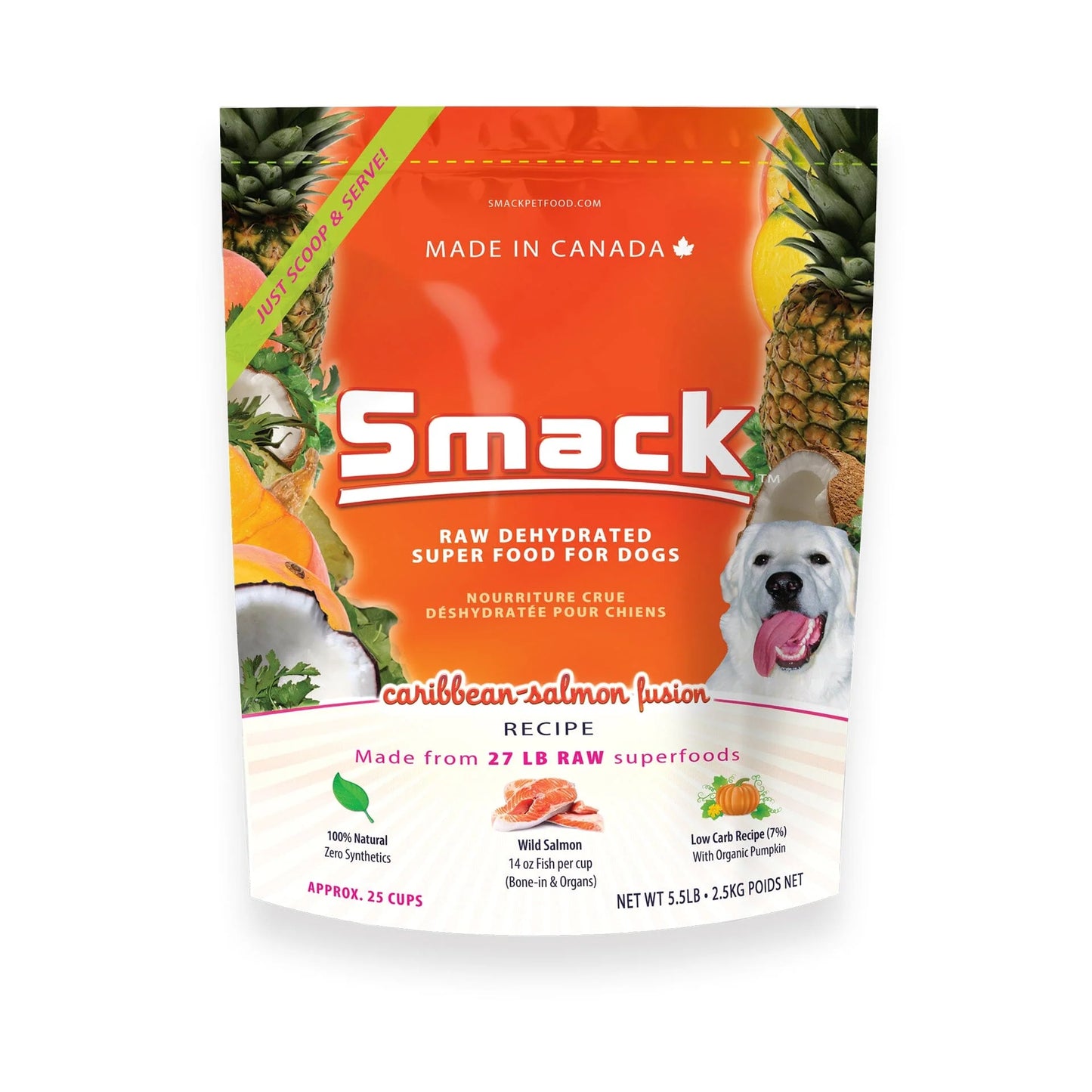 Smack Caribbean-Salmon Fusion (Dog) - 2.5kg