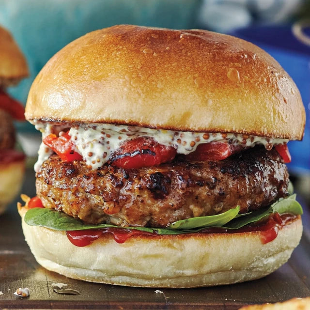 Gourmet Chicken Burgers