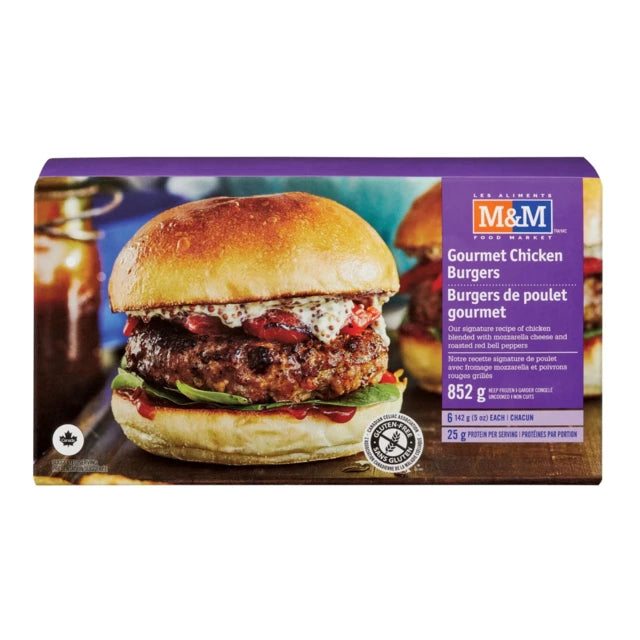 Gourmet Chicken Burgers