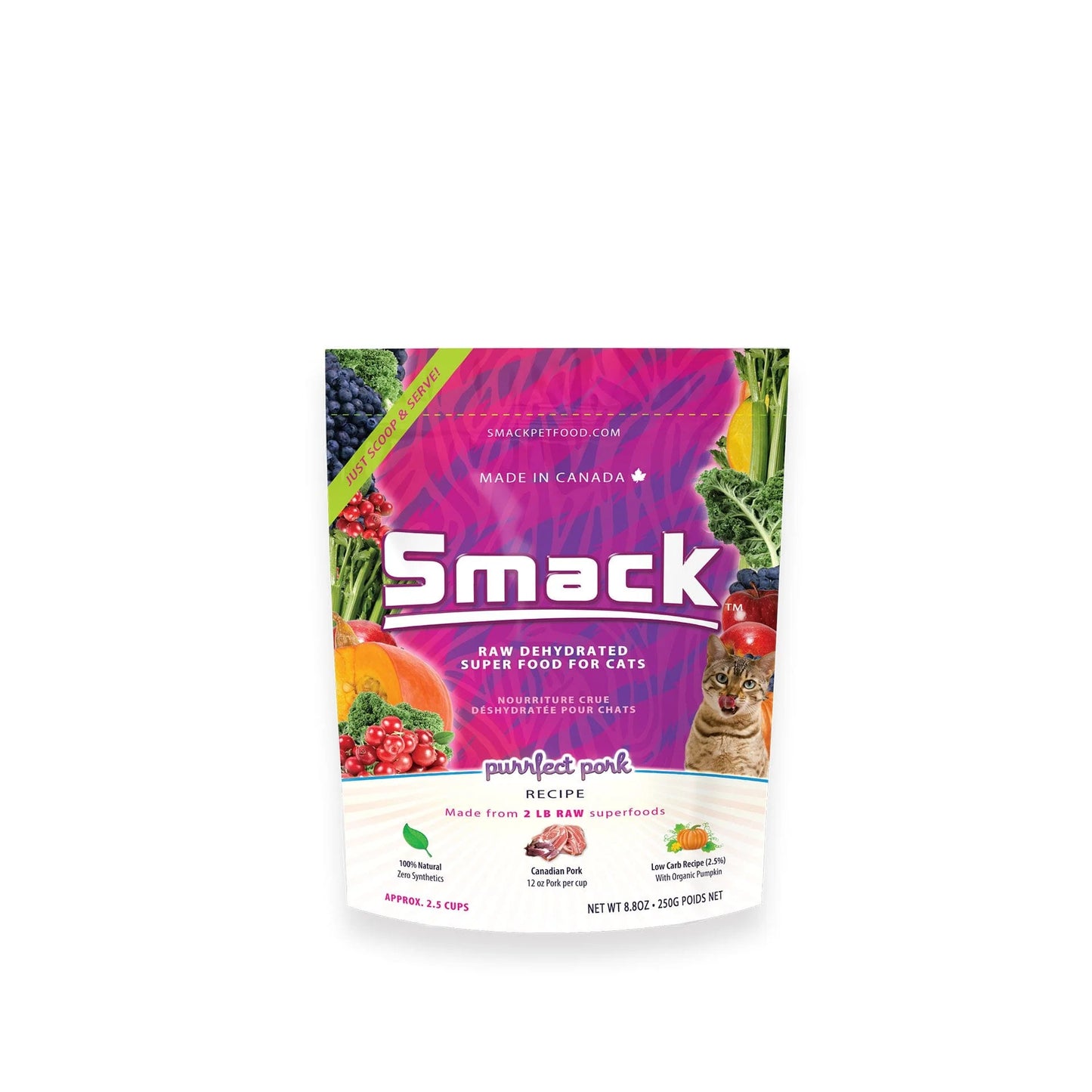Smack Purrfect Pork (Cat) - 1.5kg