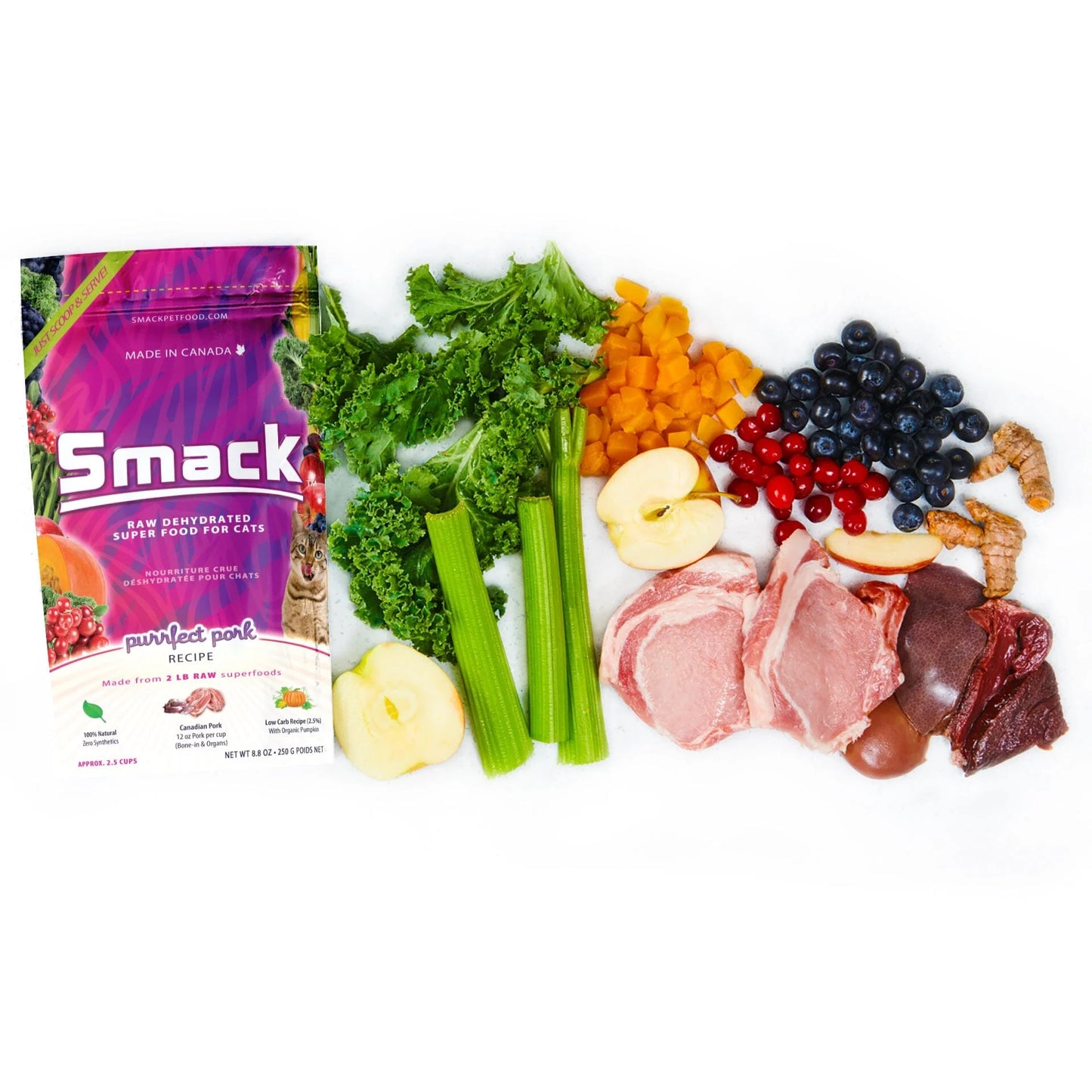 Smack Purrfect Pork (Cat) - 1.5kg