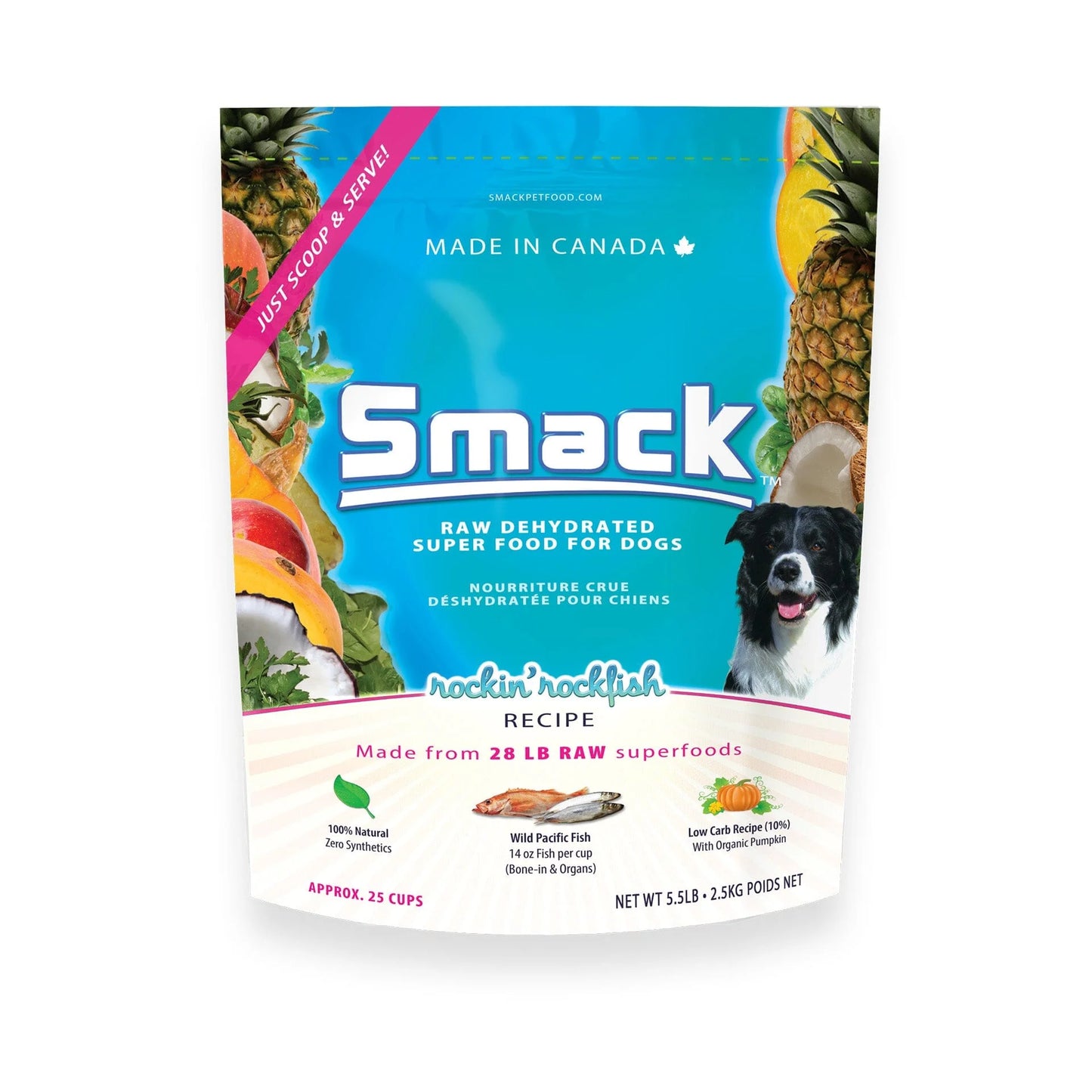 Smack Rockin' Rockfish (Dog) - 2.5kg