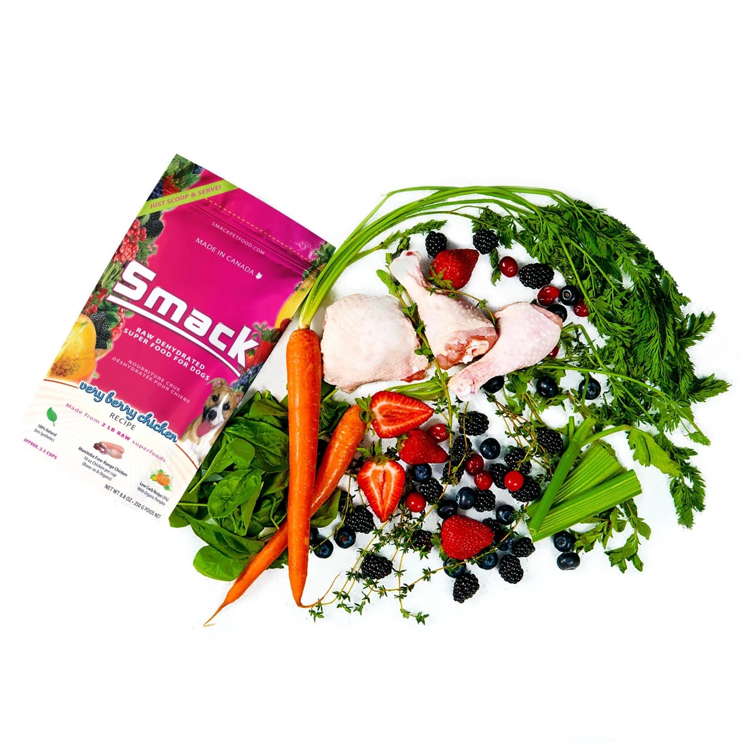 Smack Very Berry Chicken (Dog) - 2.5kg