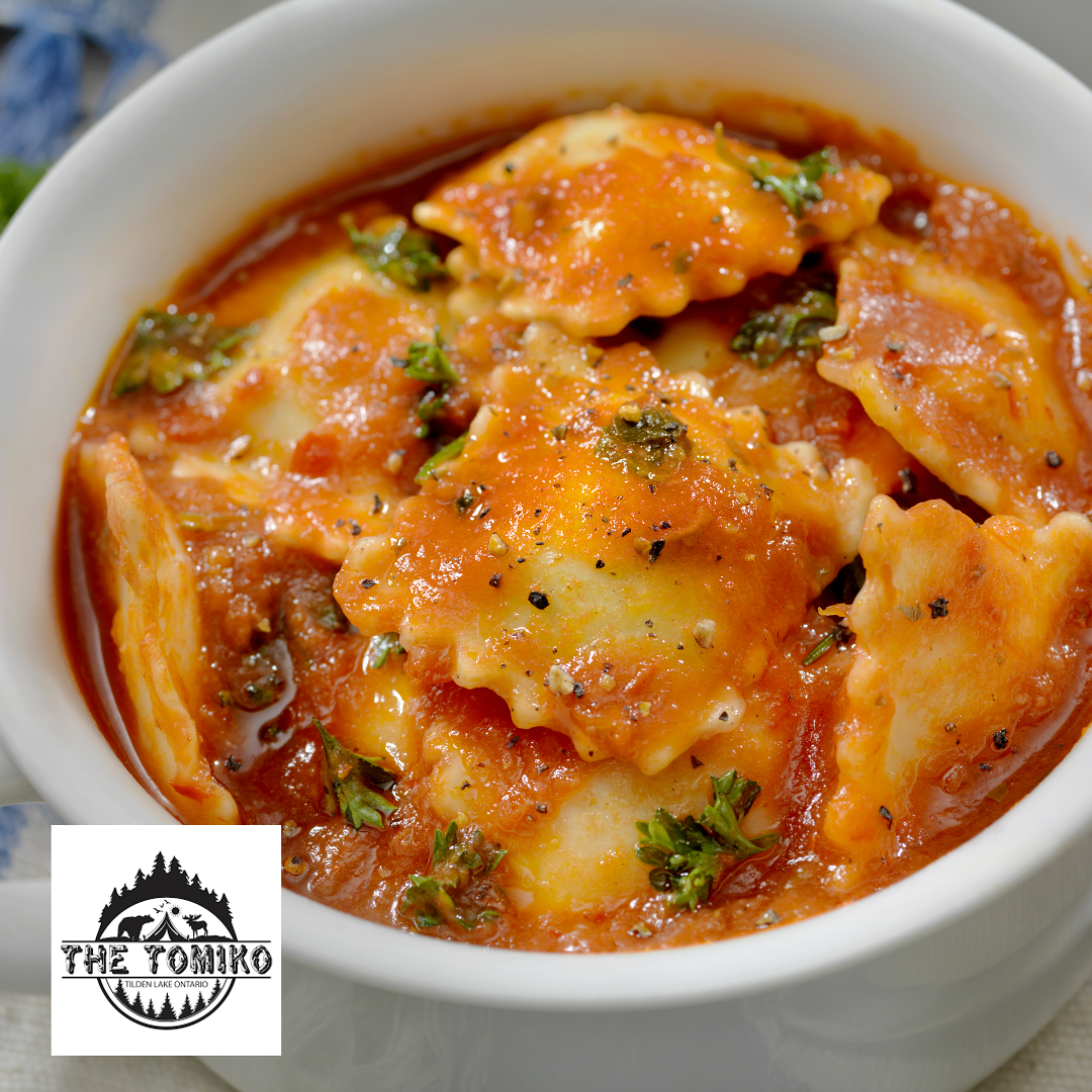 The Tomiko Ready-Made Meal - Tomato Ravioli Soup